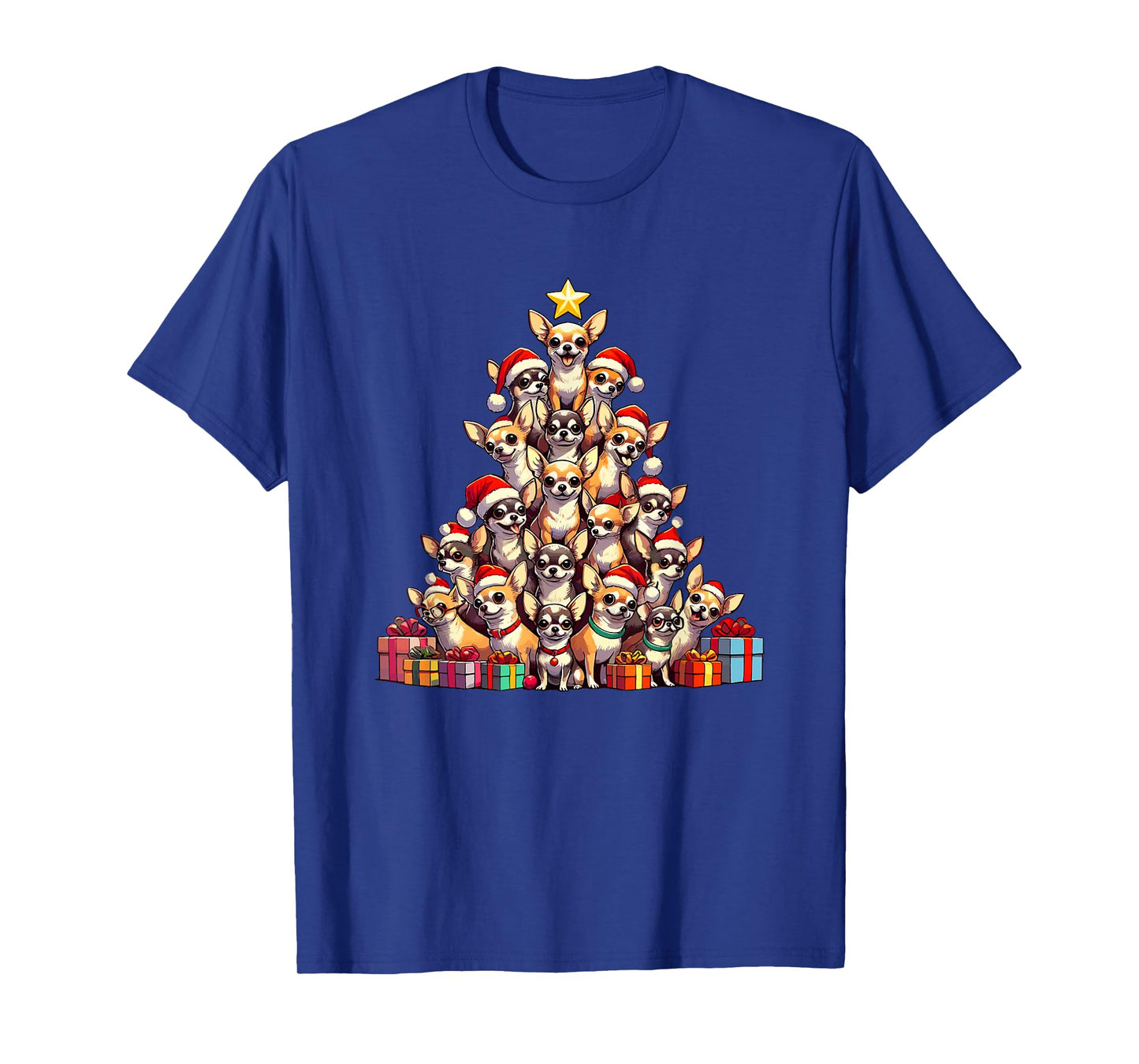 Christmas Tree Chihuahuas Chihuahua T-Shirt