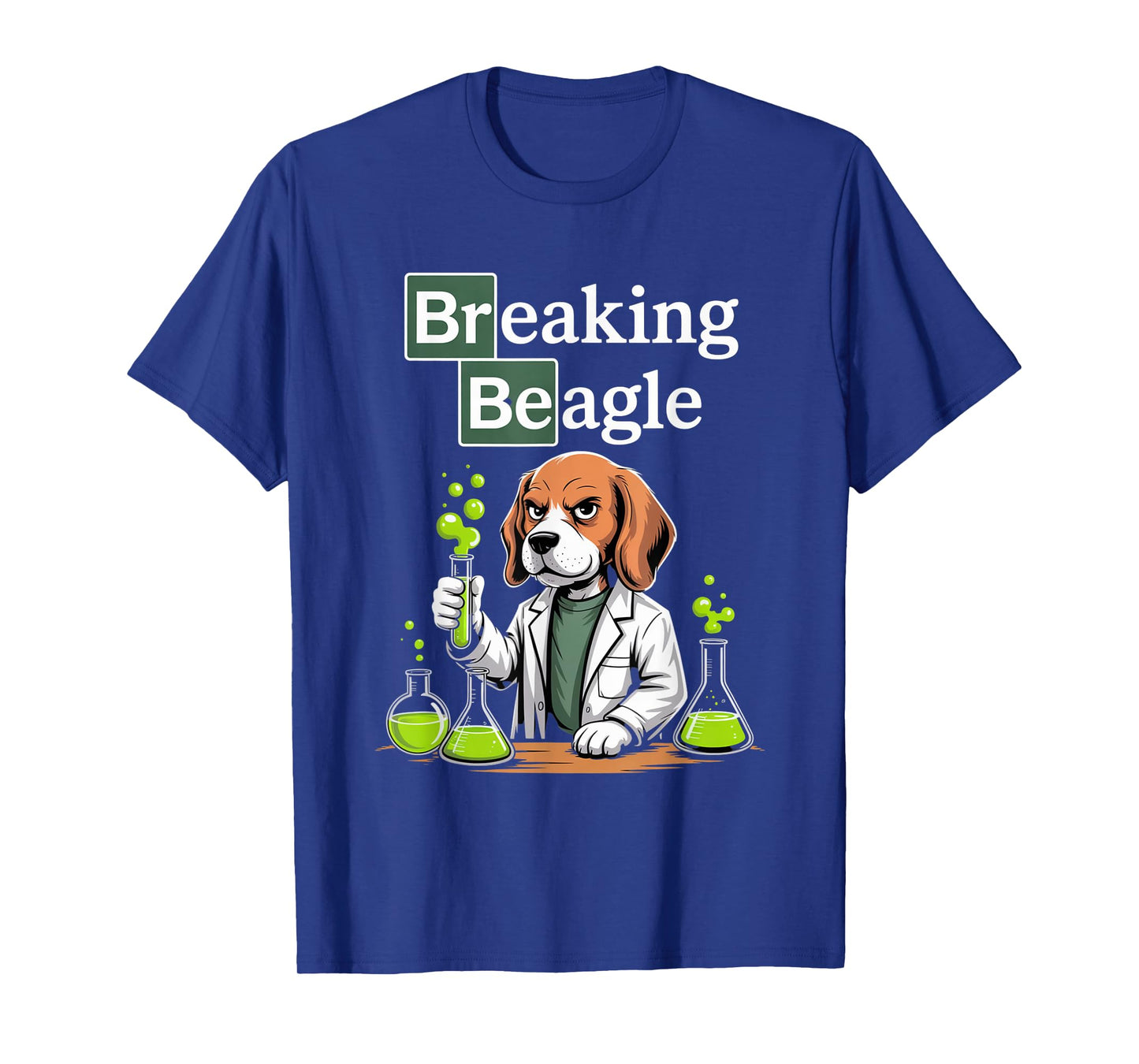 Breaking Beagle Dad Funny Dog Themed Stuff Clothes T-Shirt