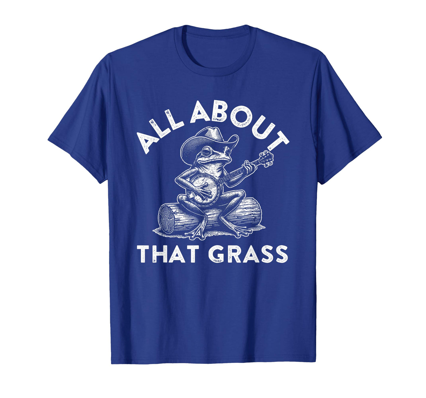 Funny Bluegrass Frog Playing Banjo Country Music Fan T-Shirt
