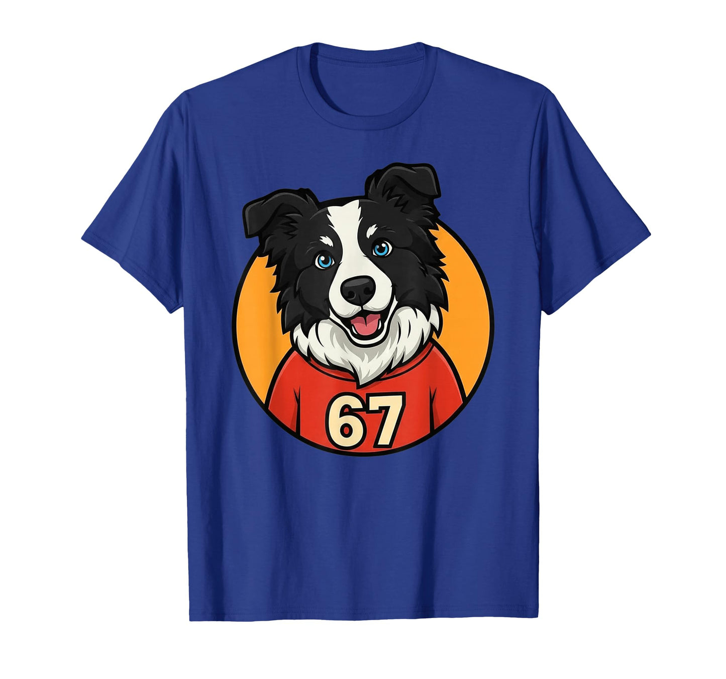 67 Border Collie Funny Trend T-Shirt