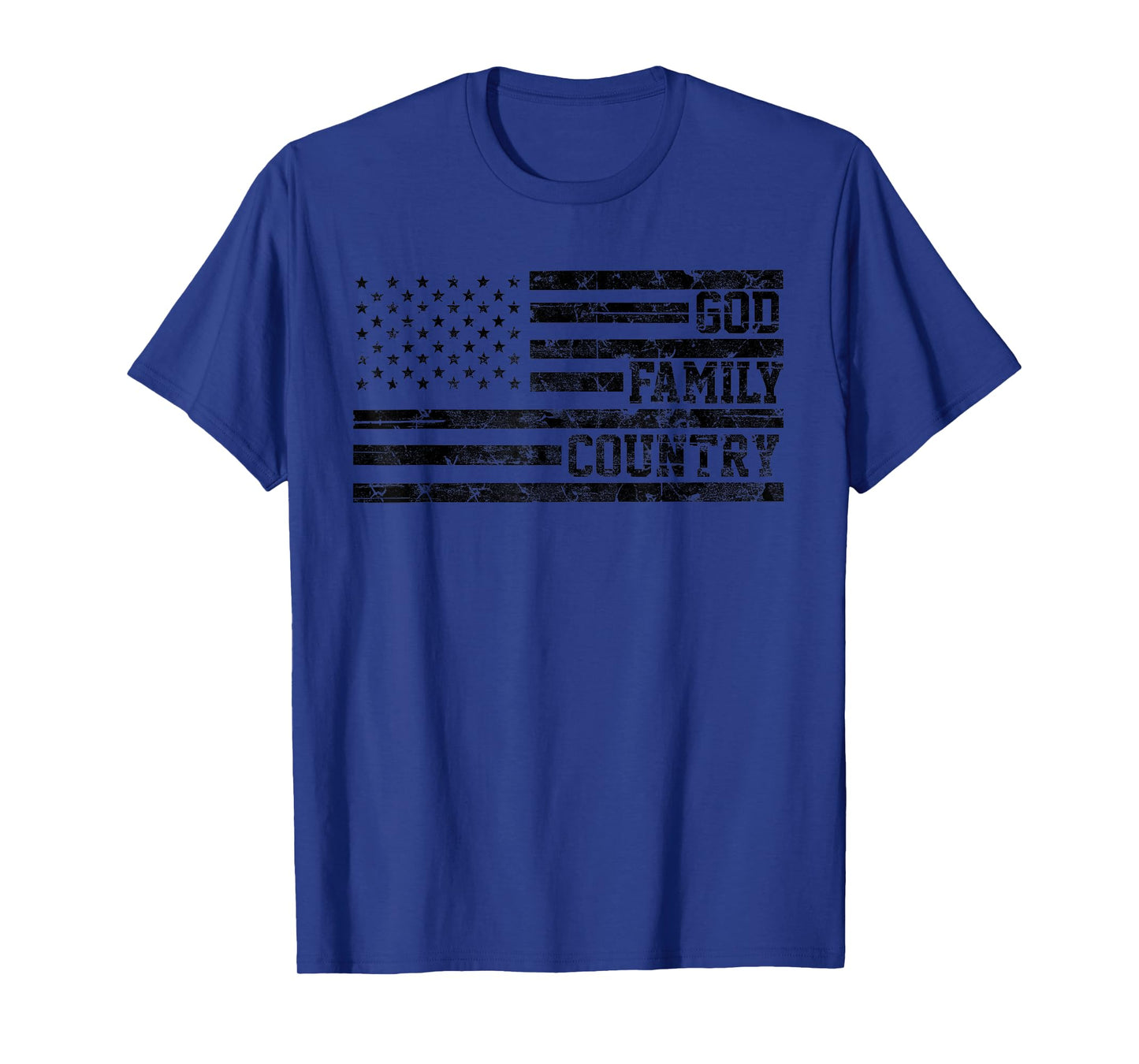 God Family Country Conservative Faith American Pride USA T-Shirt