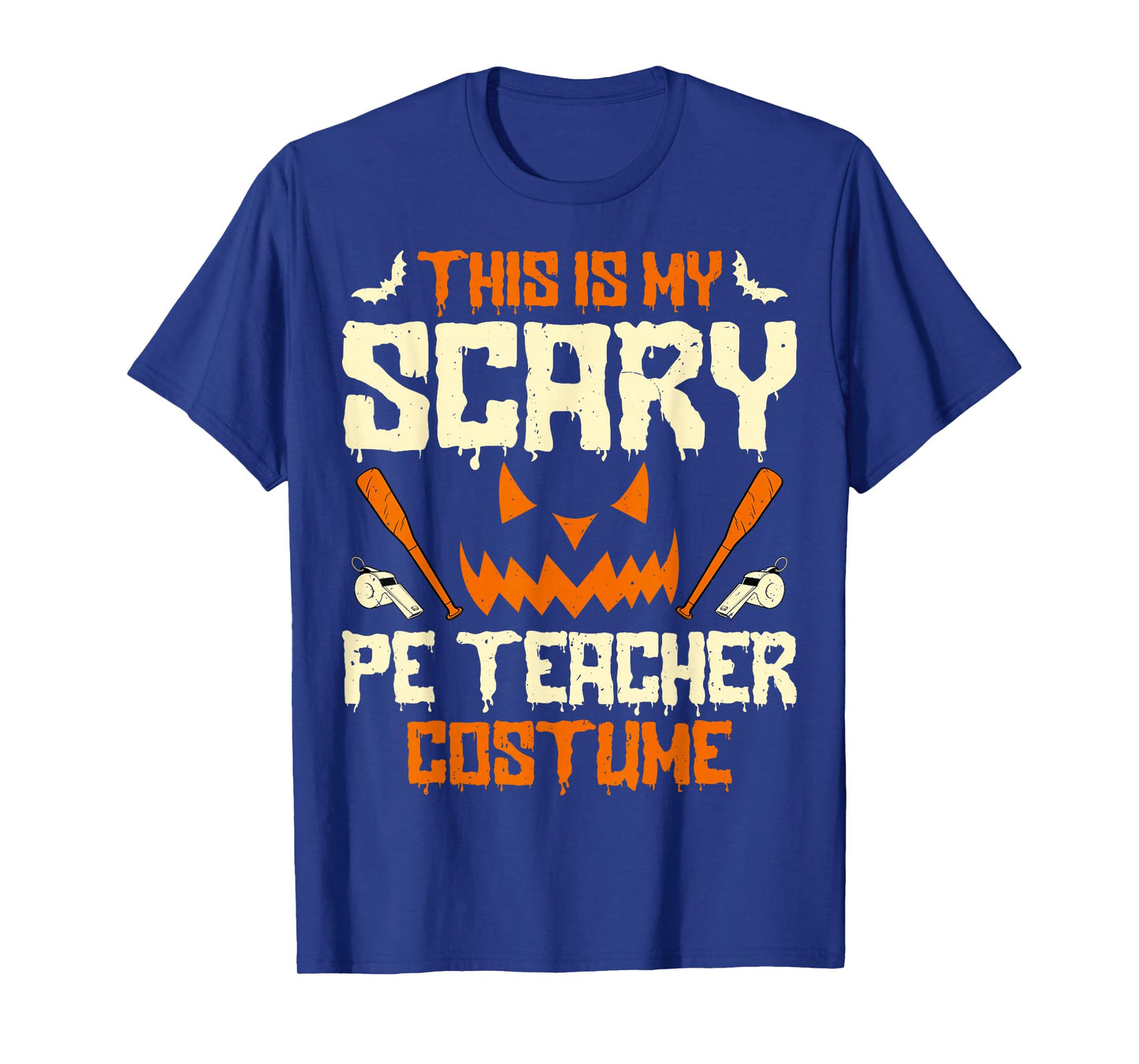 This is My Scary PE Teacher Costume Workout Halloween Spooky T-Shirt