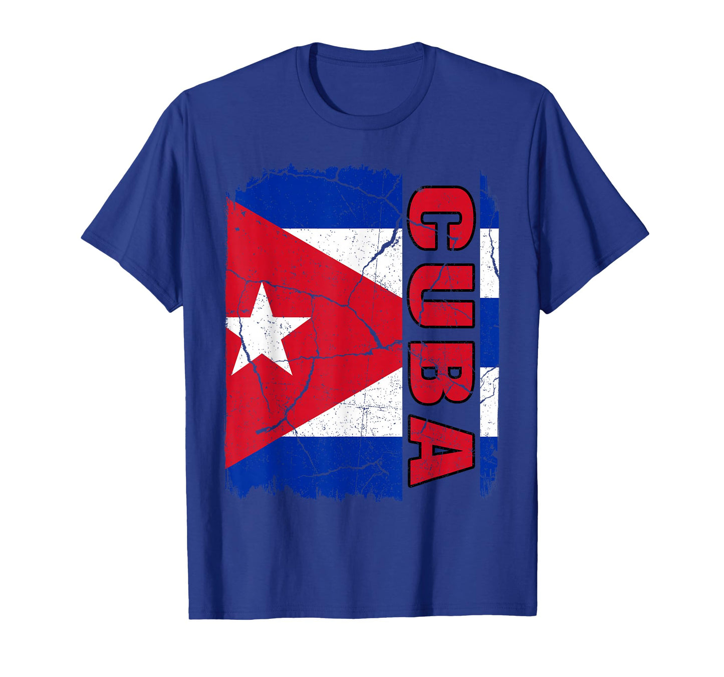 Vintage Cuban Flag Cuba Pride Roots Heritage Gift T-Shirt