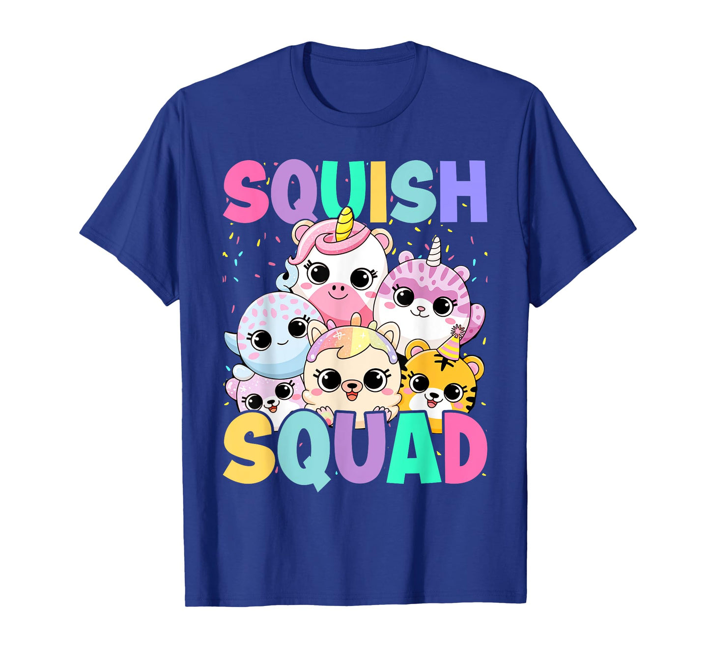 Squish Squad Birthday For Girls Kids Toddlers T-Shirt