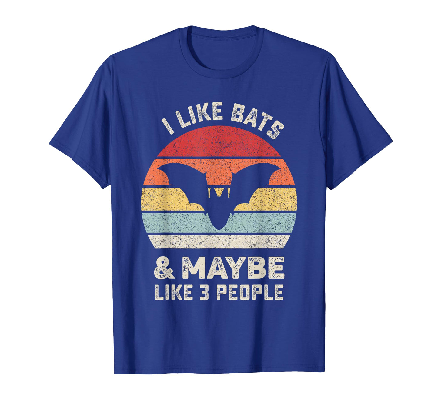 Retro I Like Bats Shirt Animal Bat Lover Gift Vintage T-Shirt