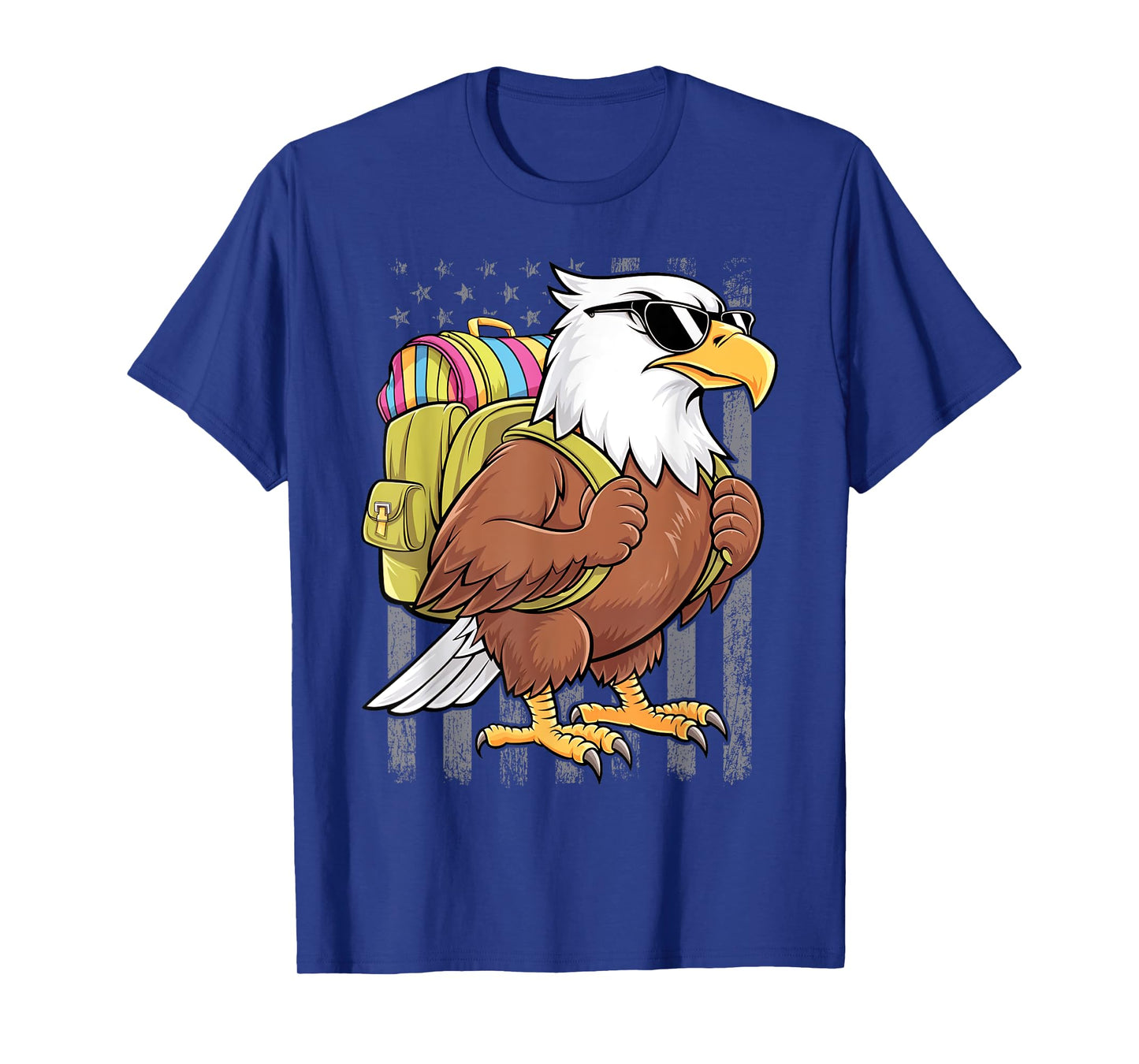 Funny Eagle First Day of School Teacher Back to School Eagle T-Shirt