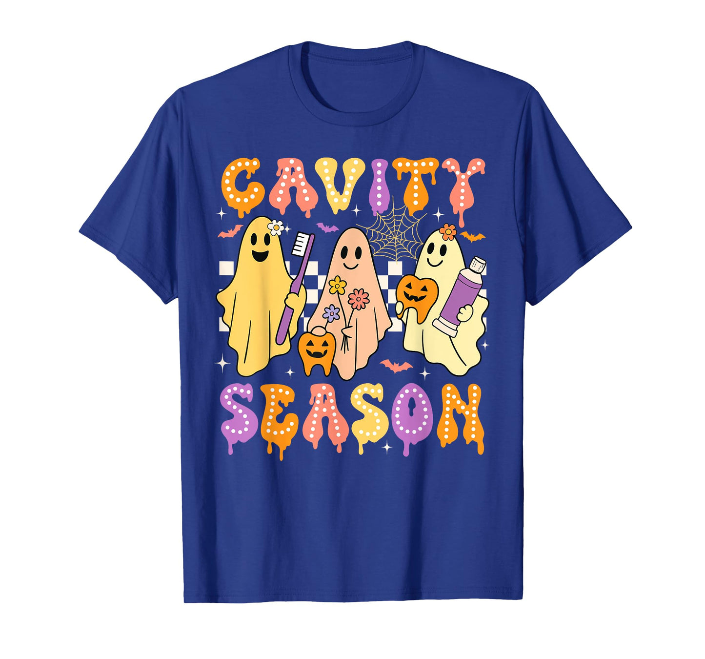 Halloween Dentist Cavity Season Dental Women Men T-Shirt