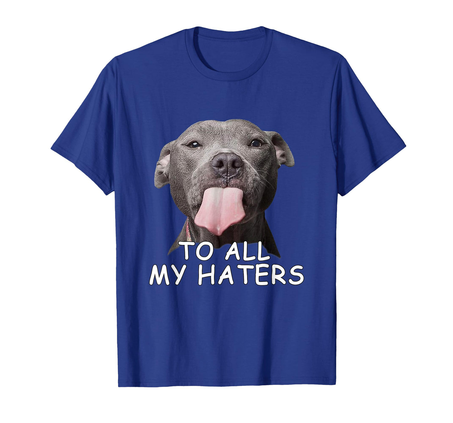 Funny Pitbull to All My Haters T-Shirt