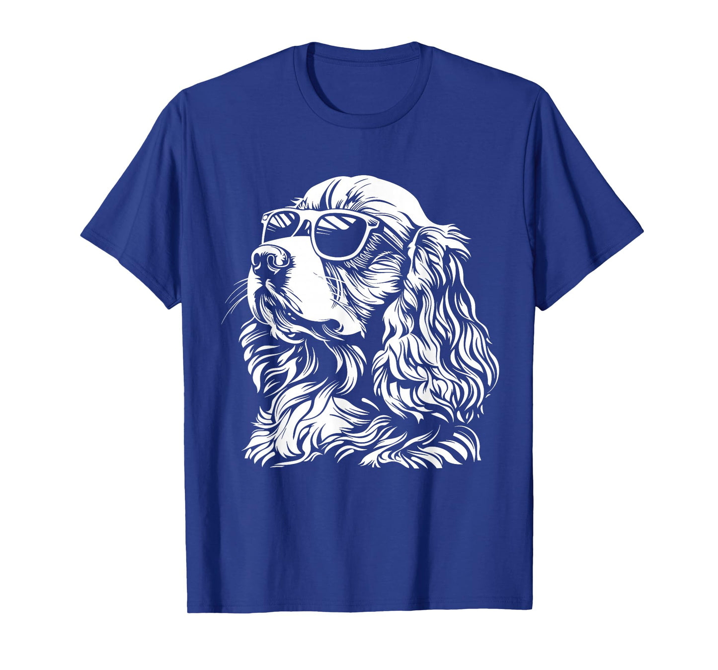 Cocker Spaniel Sunglasses Funny Dog Mum Dad T-Shirt
