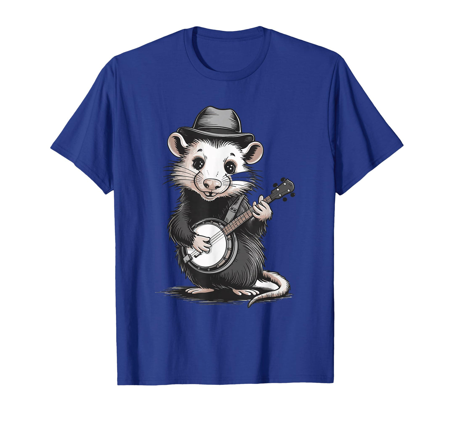Opossum Playing Banjo T-Shirt