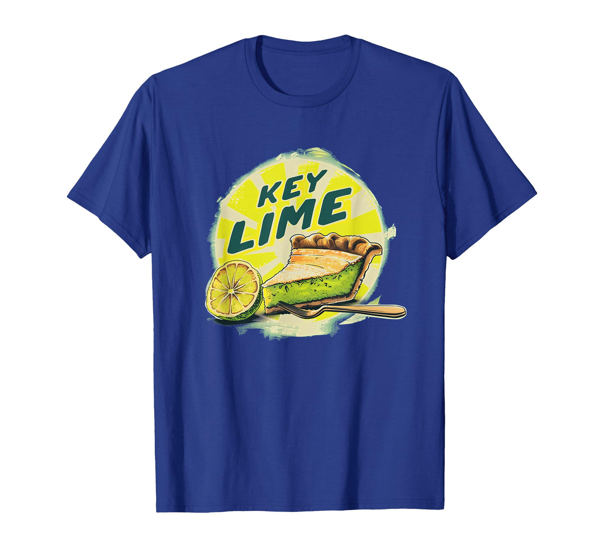 Pretty Presentation of Key Lime Pie for Dessert Enthusiasts T-Shirt