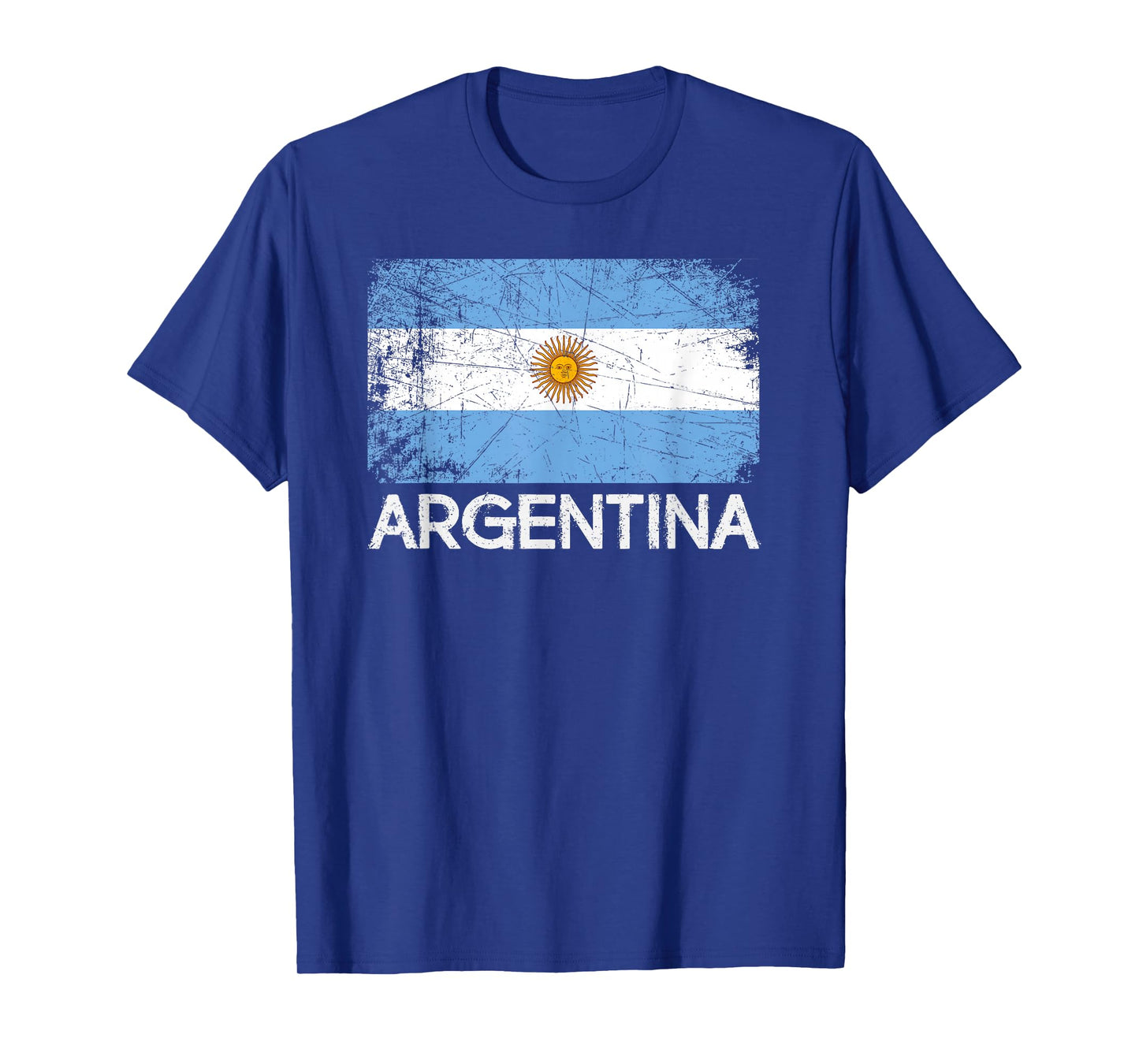 Argentinian Flag | Vintage Made In Argentina Gift T-Shirt