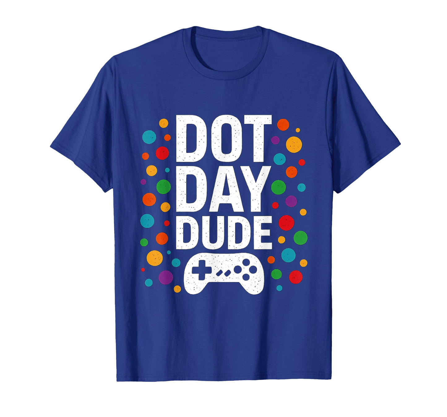 Dot Day Dude Colorful Kids Boys Toddler Polka Dots T-Shirt
