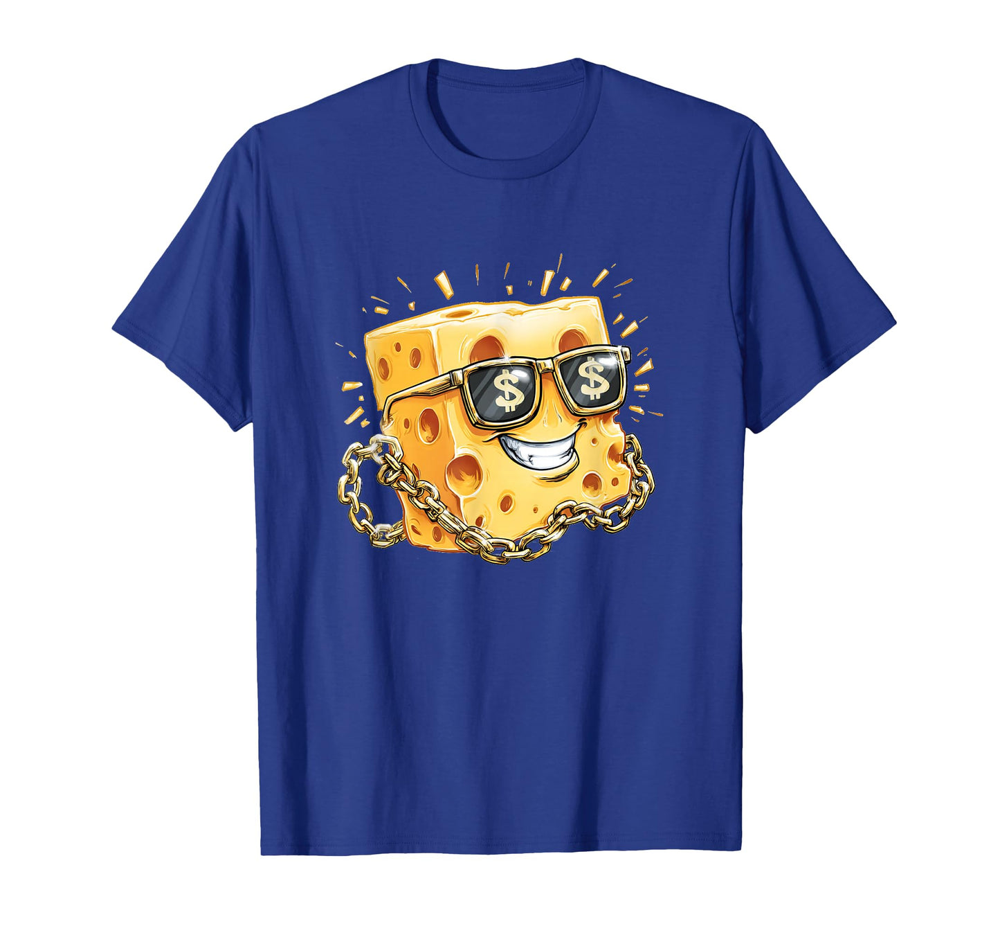Funny Rich Cheese Costume with Money and Cash T-Shirt
