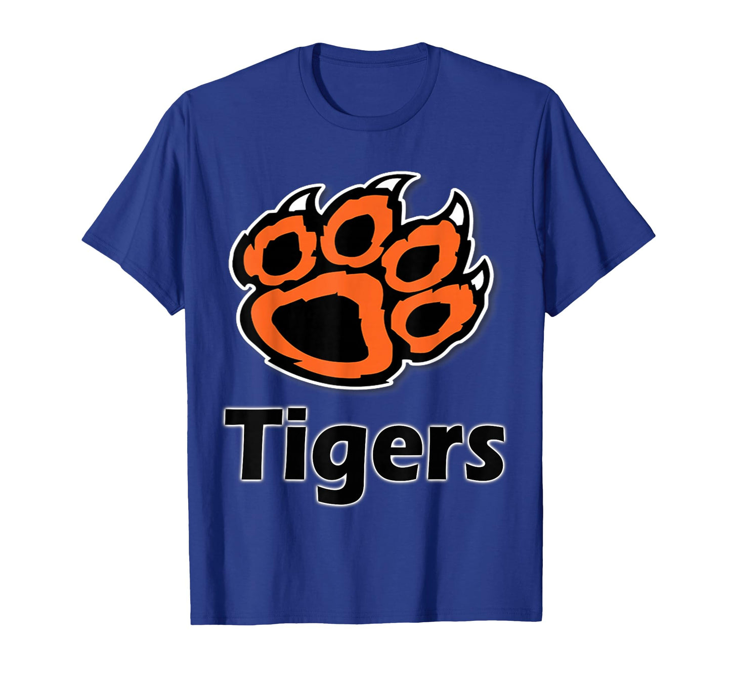 Tiger Paw School Spirit Tigers T-Shirt T-Shirt