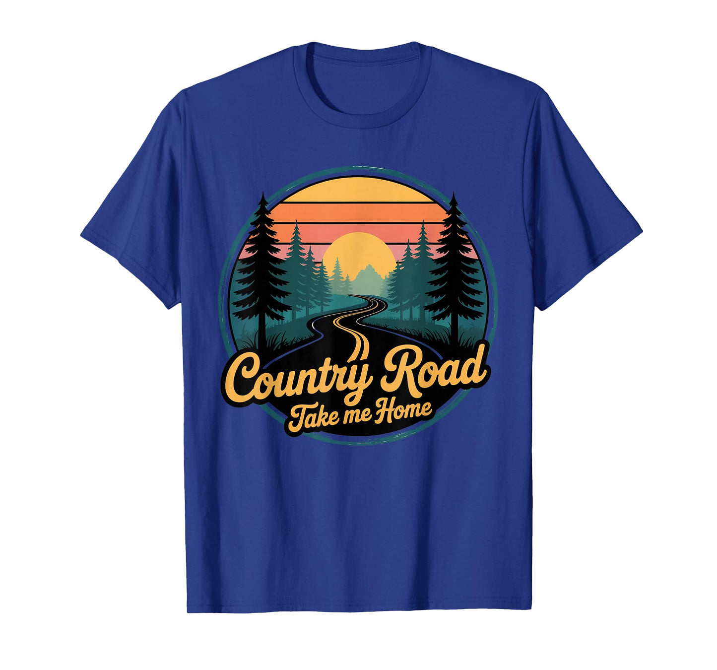 Take Me Home Country Roads Mountain Vintage Country Roads T-Shirt