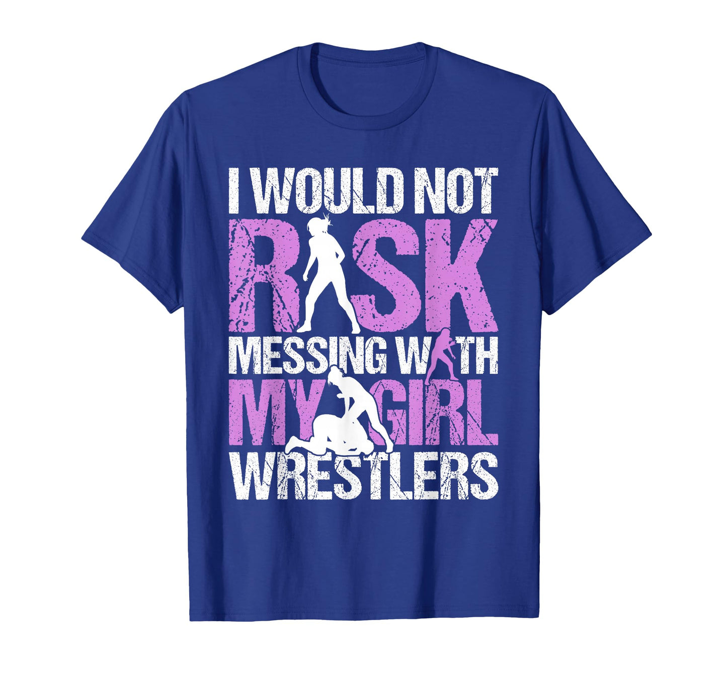 Wrestling Coach Wrestler Dont Mess Girls Wrestling Coach T-Shirt
