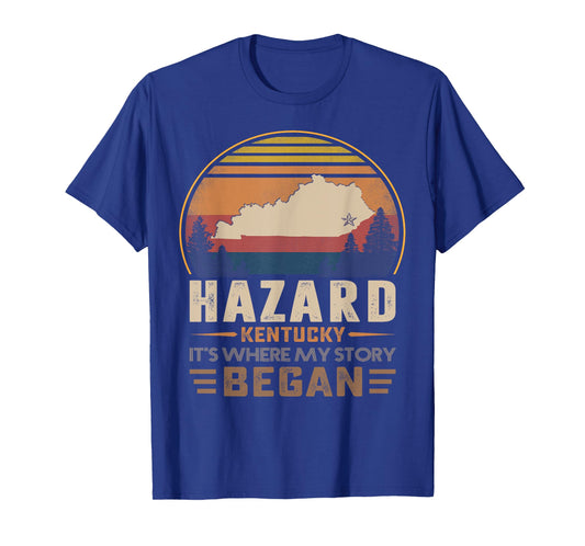 Hazard Kentucky Where My Story Began T-Shirt