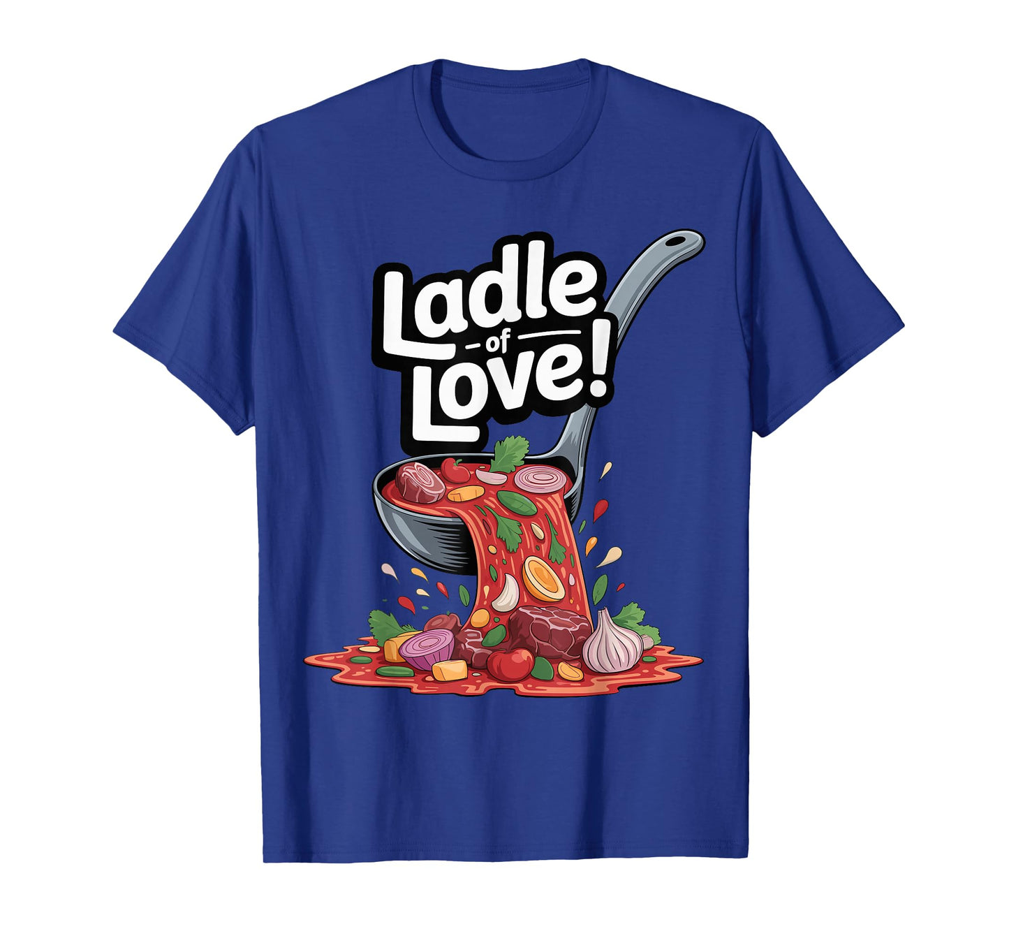 Ladle of Love Cooking Design T-Shirt