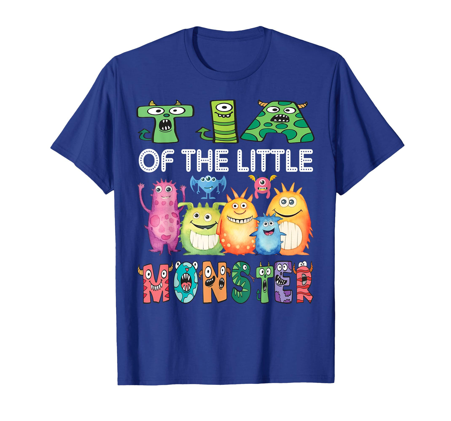 Tia Of The Little Monster Kids 1St Birthday Party T-Shirt