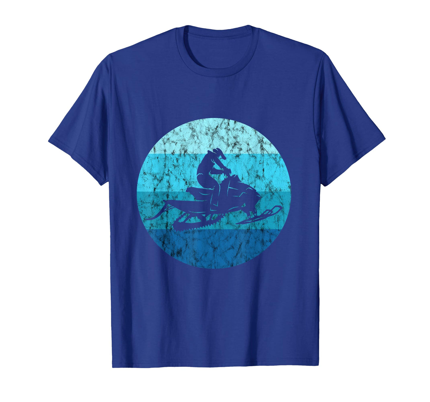 Snowcross Vintage Snowmobile Snow Machine Snowmobiling T-Shirt