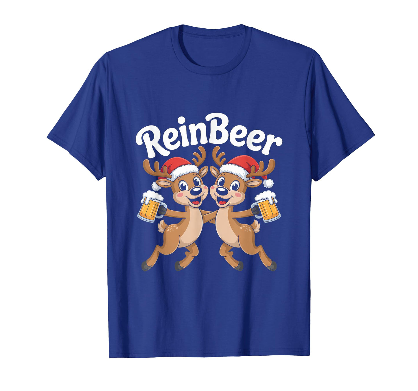 Reinbeer Reindeer Christmas Santa Fun T-Shirt