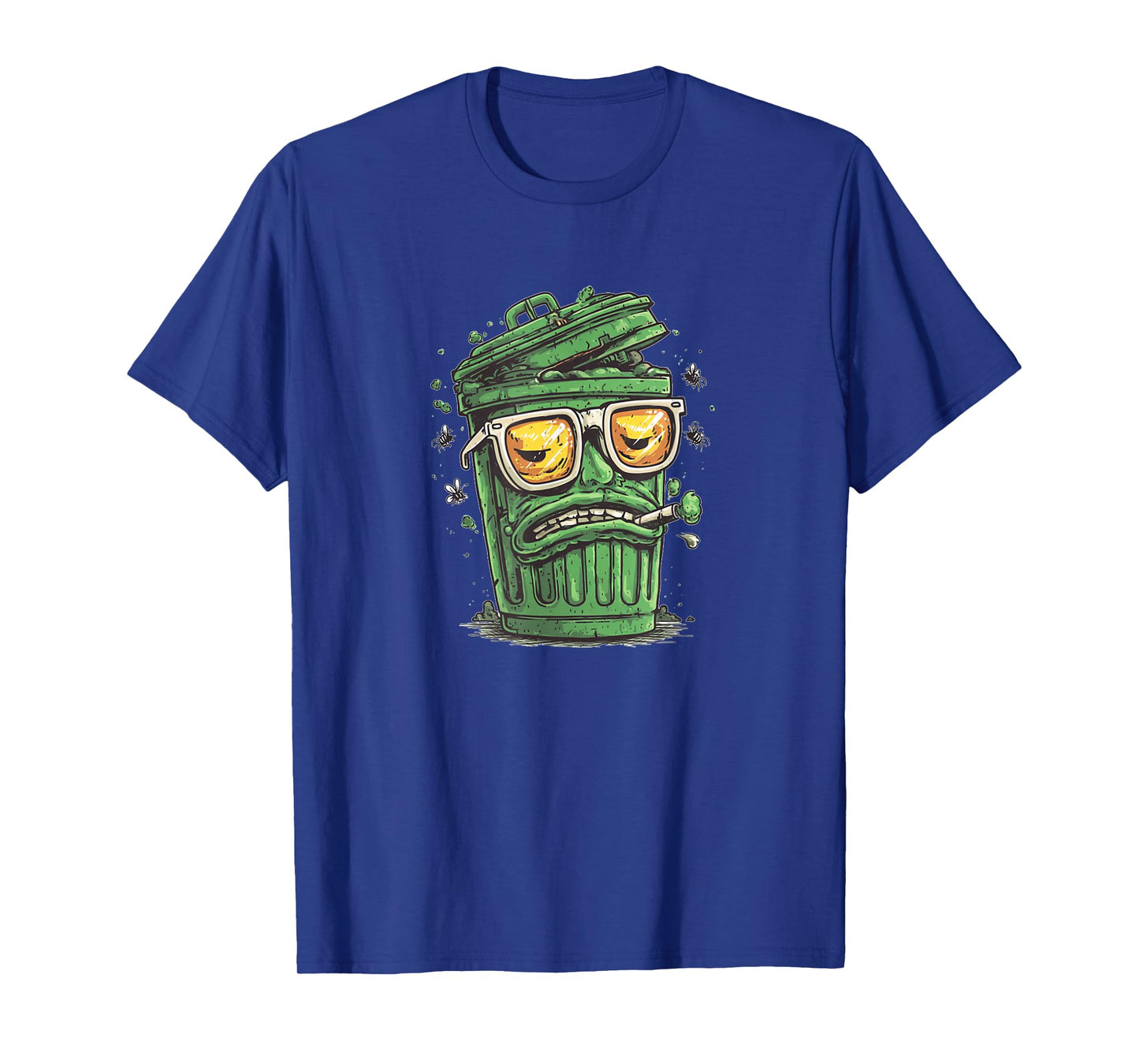 Funny Trash Can with Bold Shades Costume T-Shirt