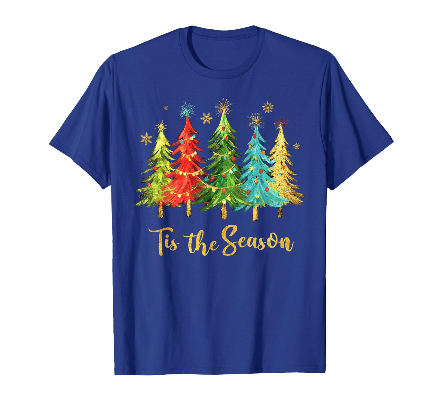 Retro Tis The Season Christmas Season Men Women Kids T-Shirt