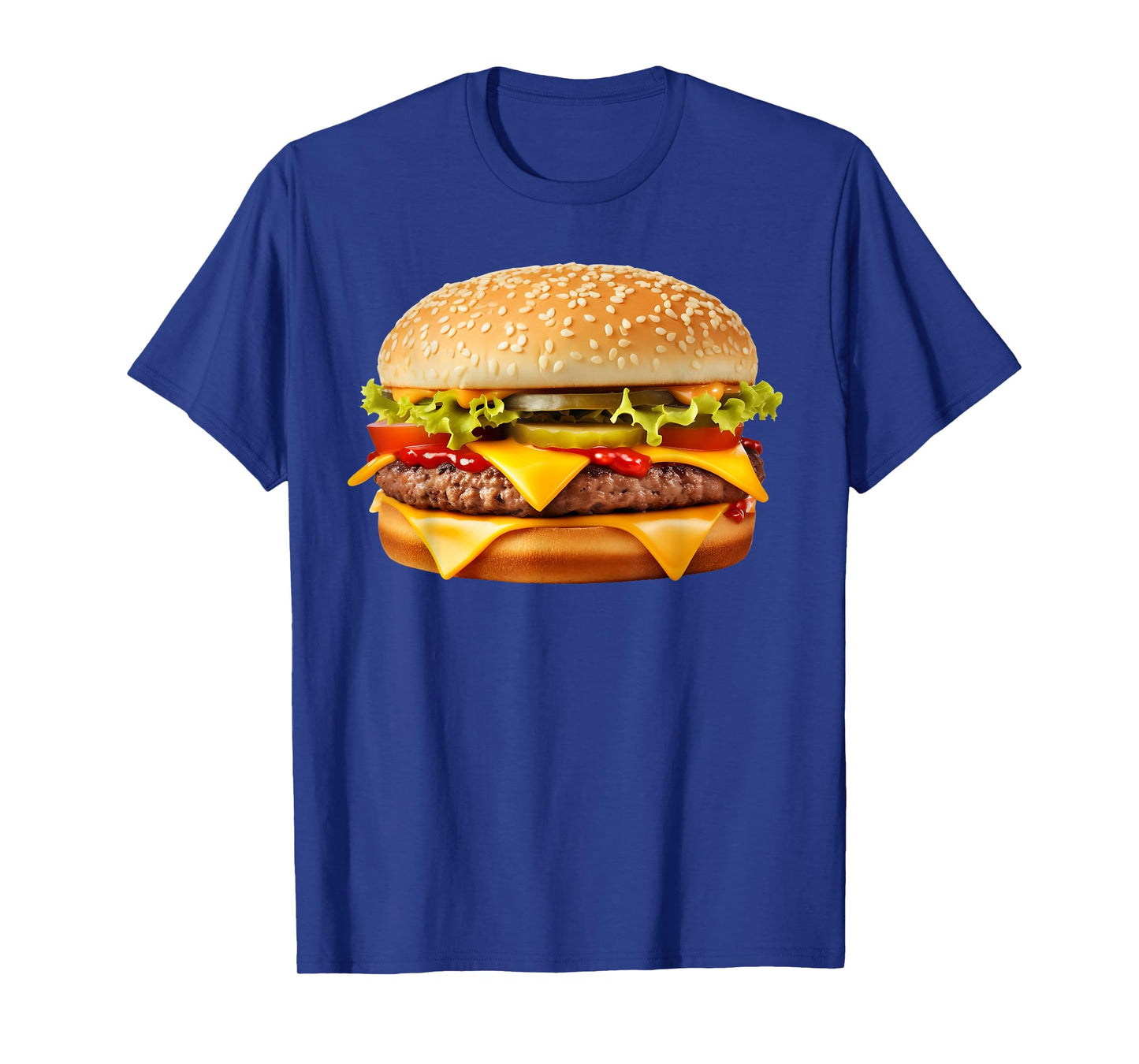 Cheeseburger Hamburger Burger Funny Food Halloween Costume T-Shirt