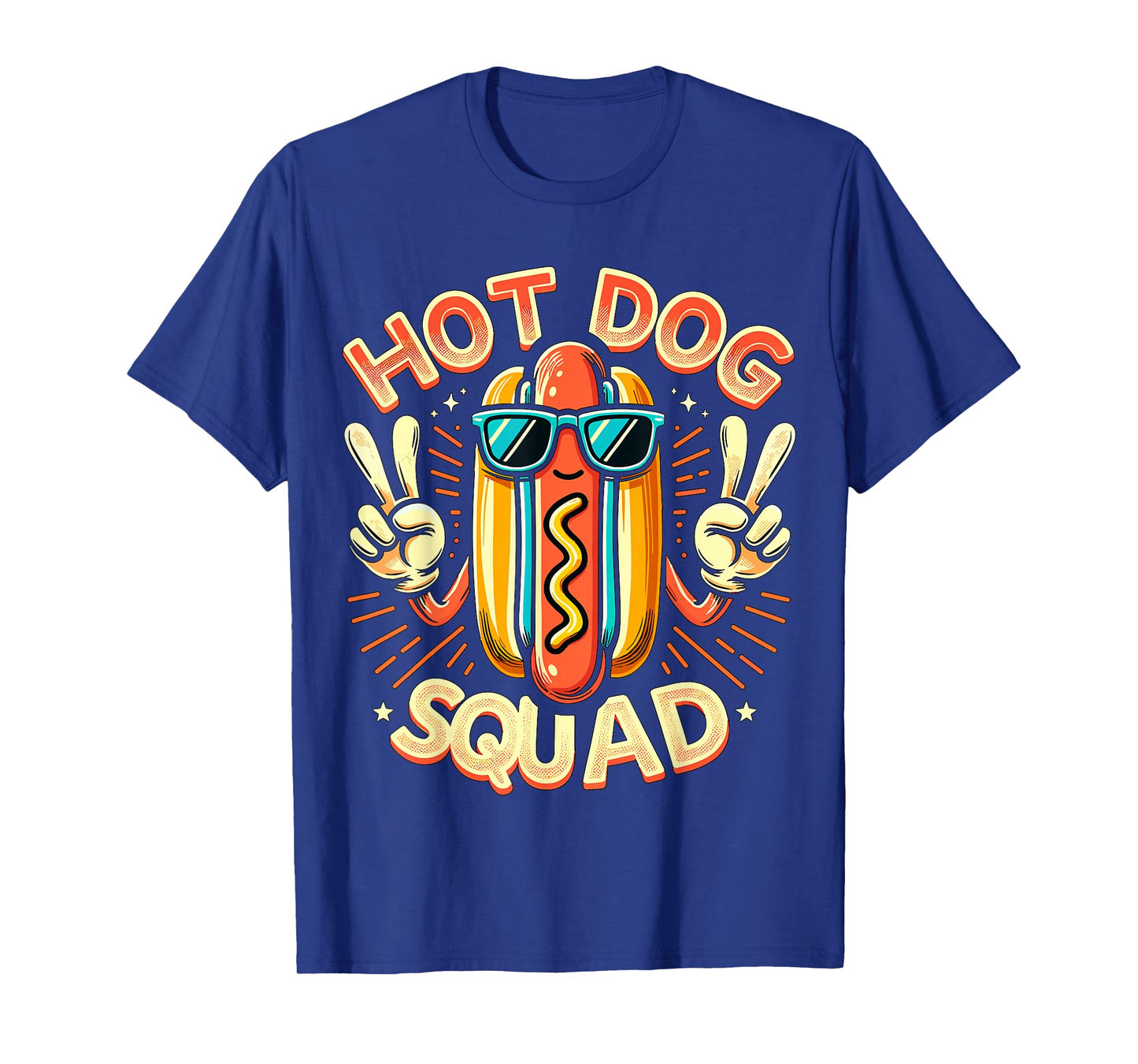 Hot Dog Squad Hot Dog Stand Team Hotdog Crew T-Shirt