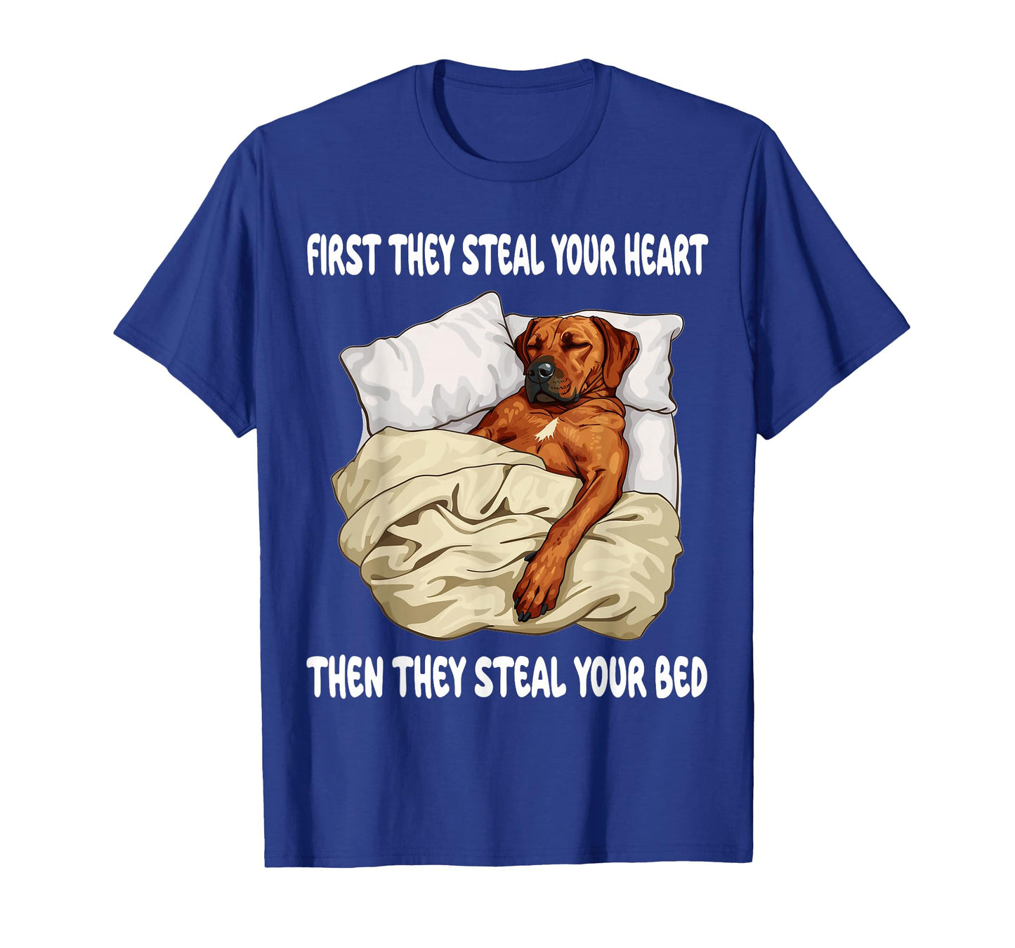 Rhodesian Ridgeback Sleeping Pajamas Nightgown T-Shirt
