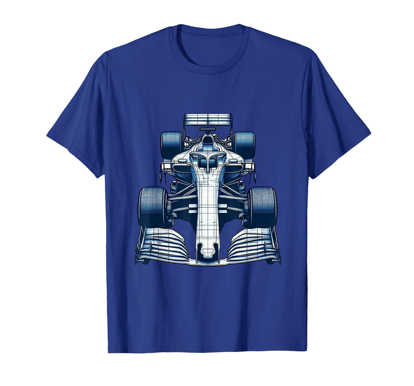 Race Motorsport Racing Blueprint Mechanical Engineering T-Shirt