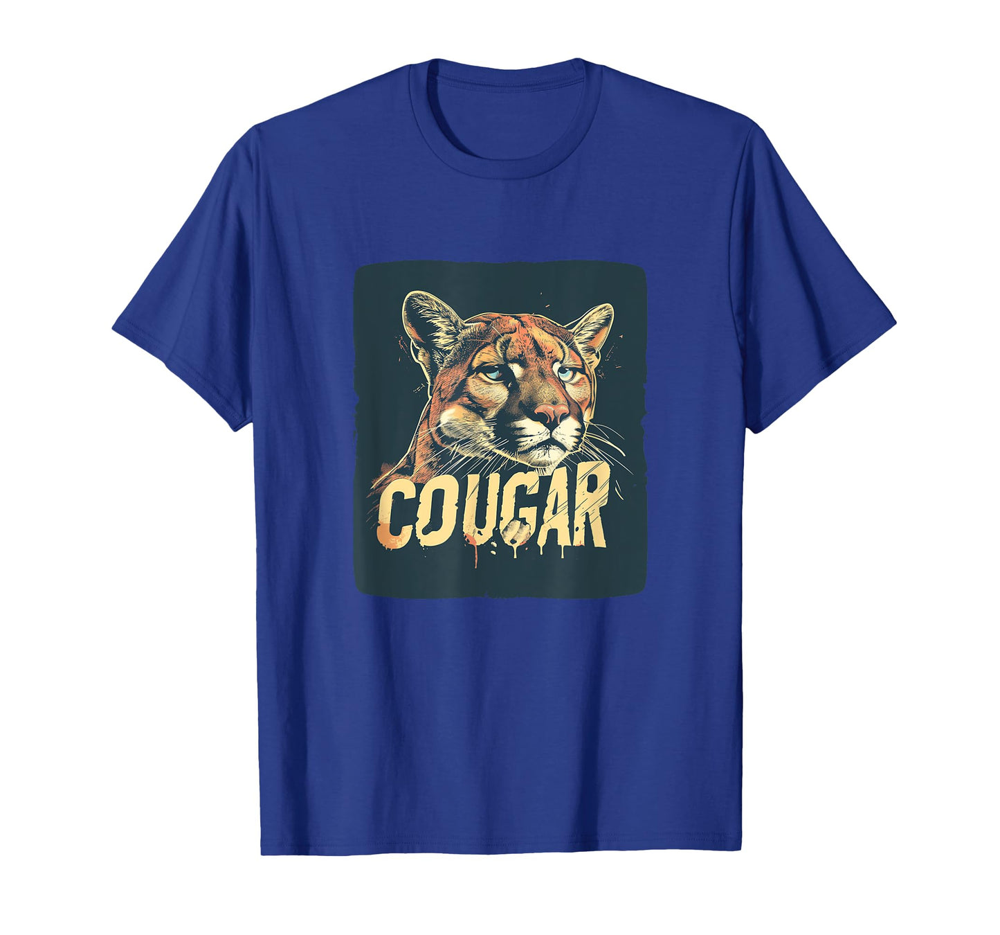 Pretty Cougar Face Outfit for Cougars Boys and Girls T-Shirt