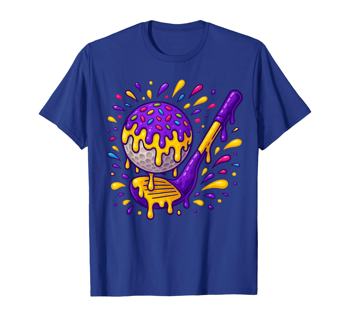 Golf Drip Team for Boys Ice Cream Cool T-Shirt