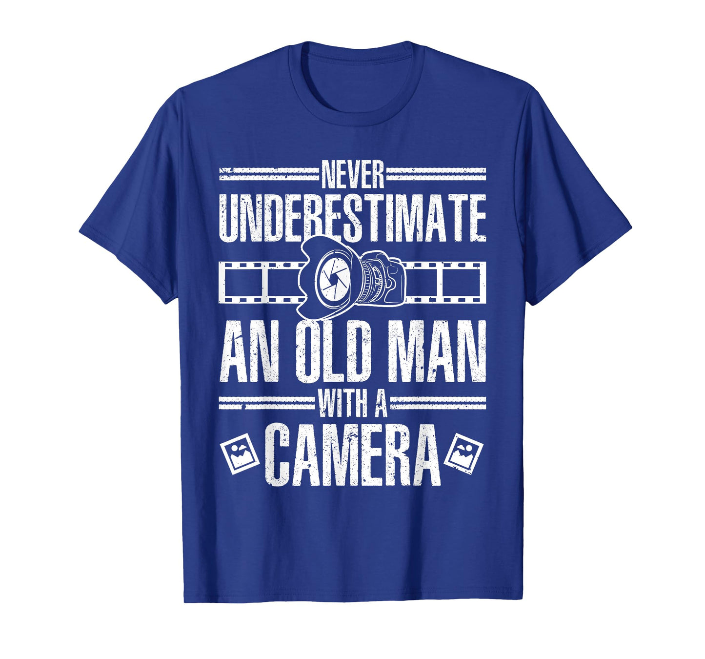 Cool Photography For Men Grandpa Photographer Camera Lover T-Shirt
