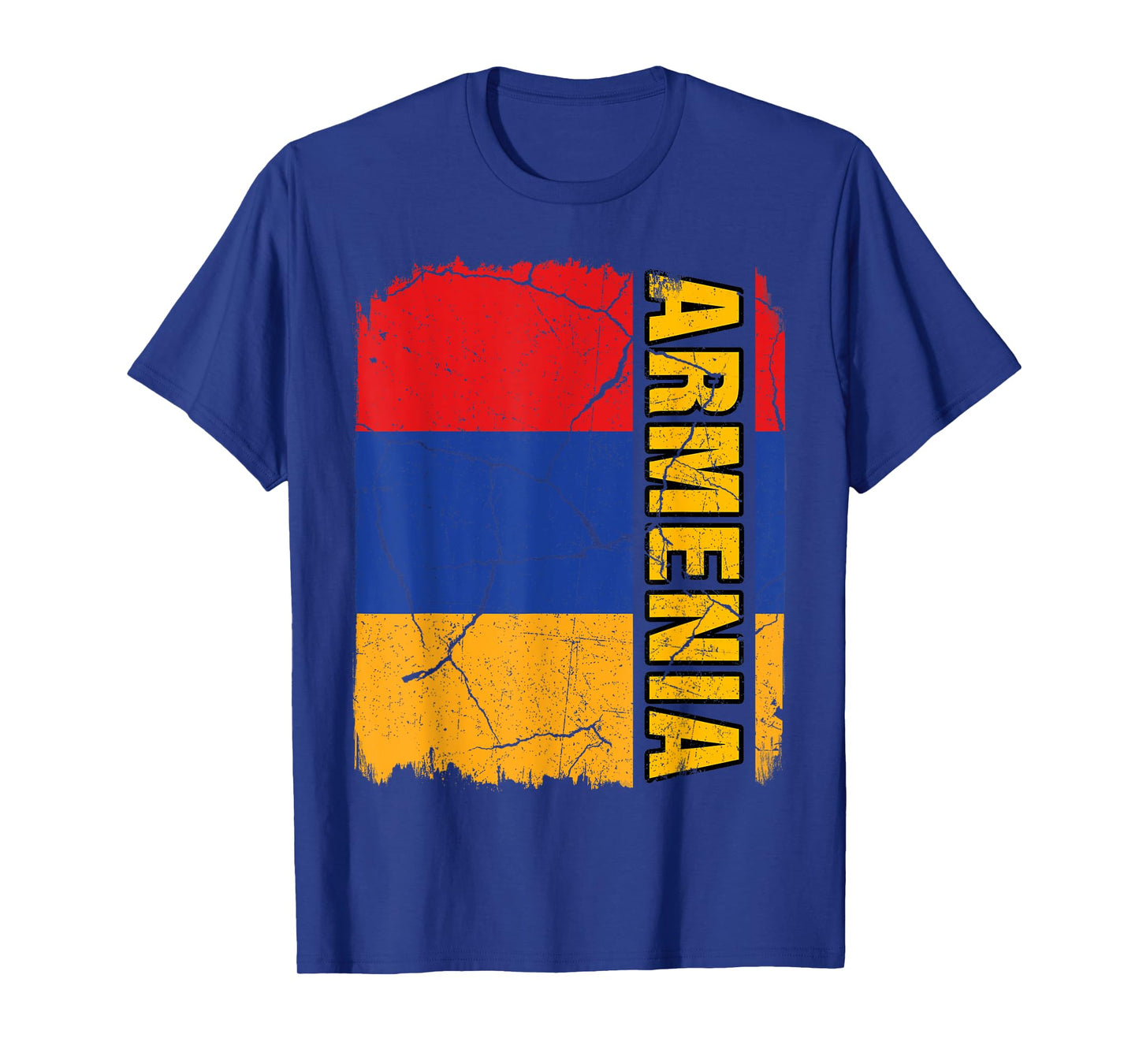 Vintage Armenian Flag Armenia Pride Roots Heritage Gift T-Shirt