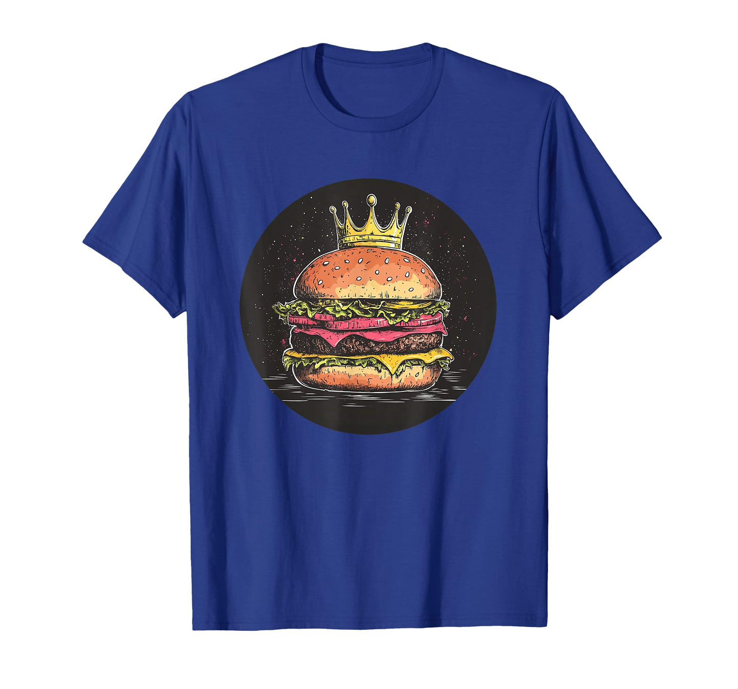 Kingdom Burger Outfit for Burger with Crown Graphic T-Shirt