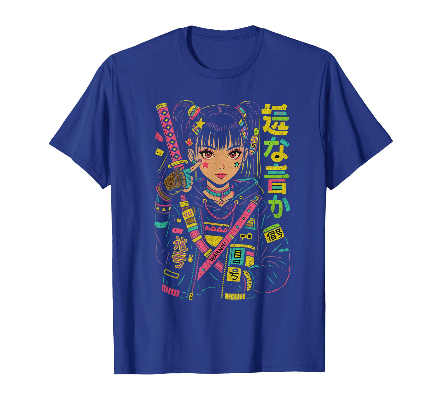 Japanese Streetwear Futuristic Retro Techwear | Anime Manga T-Shirt