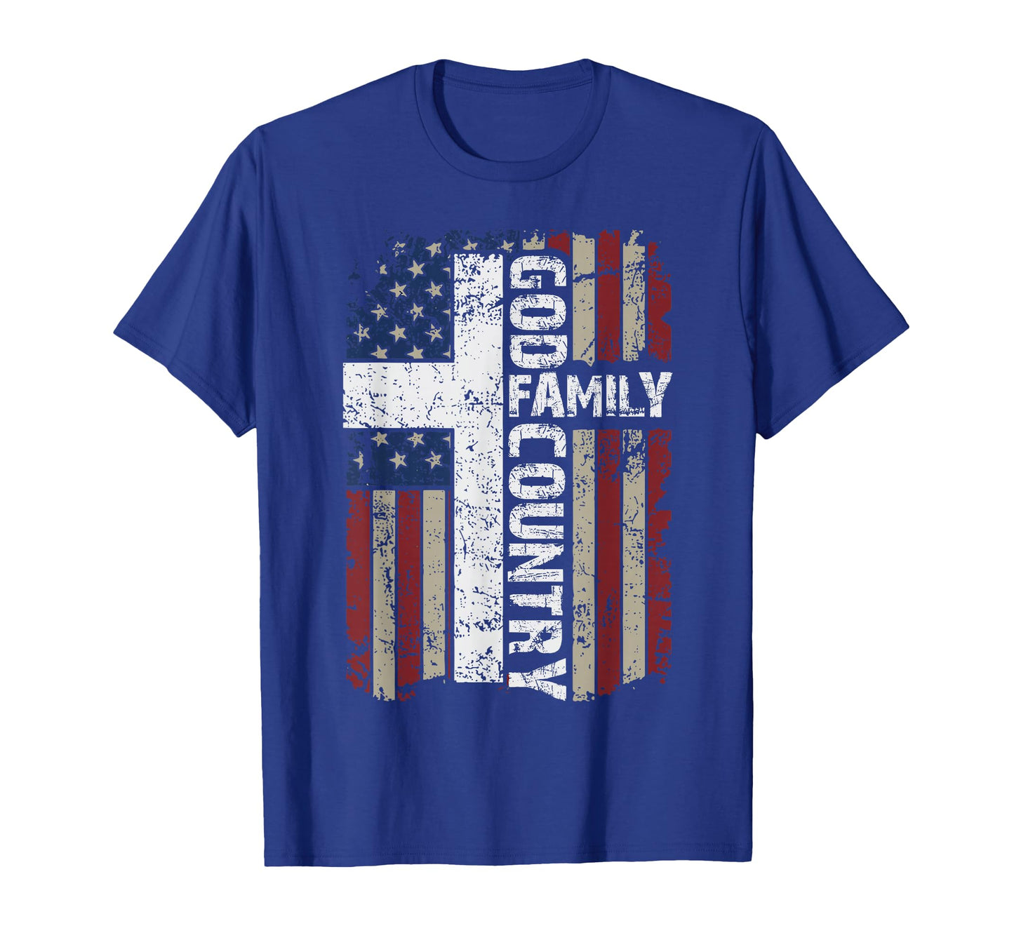 God Family Country Freedom Patriotic Country Music Lover Men T-Shirt