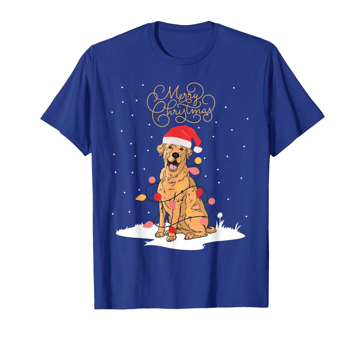 Labrador Retriever Merry Christmas Lab Xmas Labbi Christmas T-Shirt