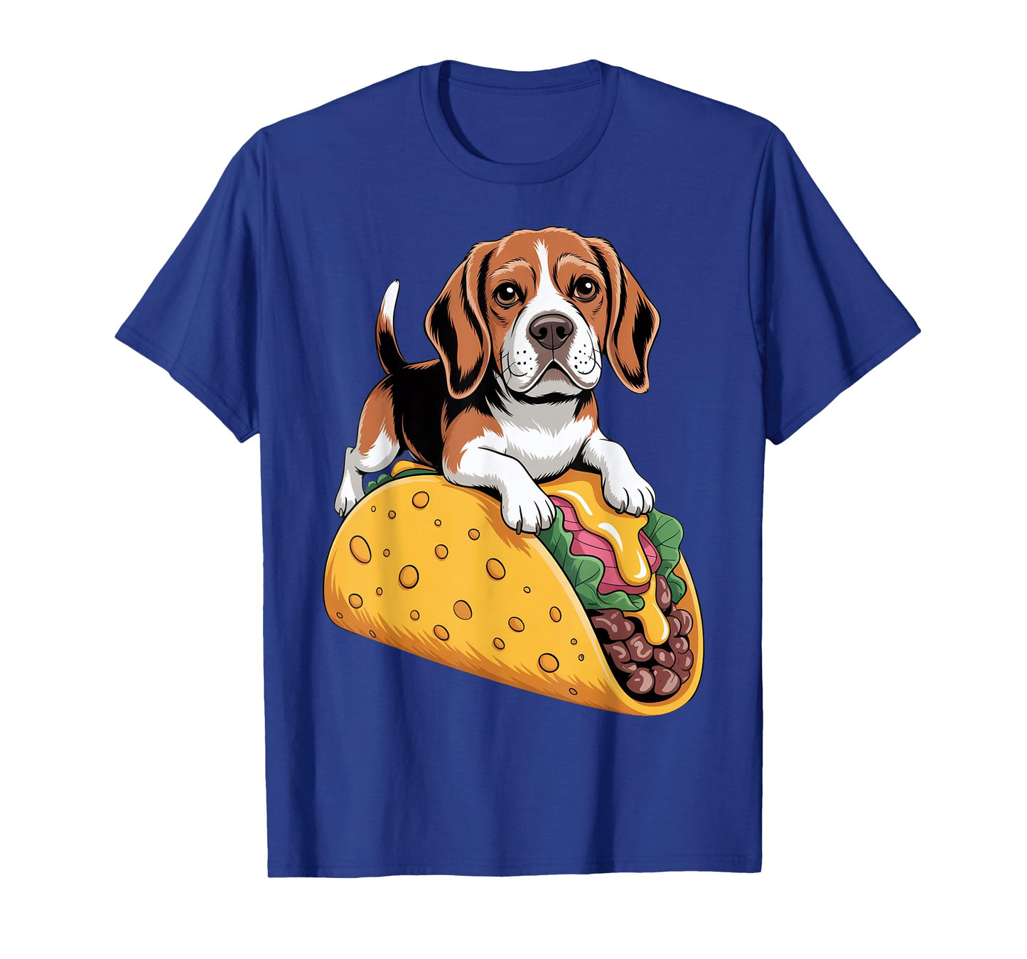 Funny Beagle On Taco T-Shirt