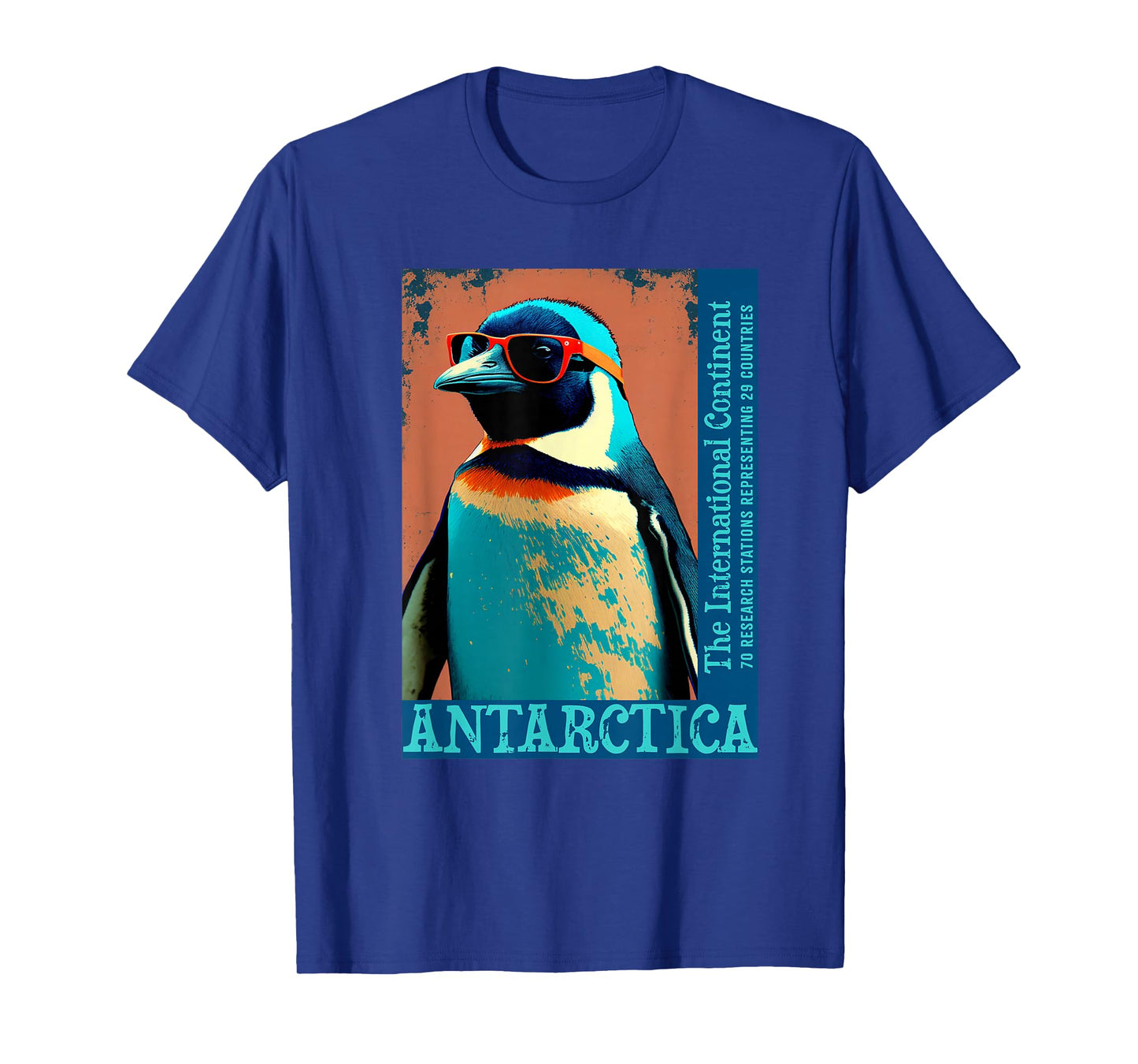 Antarctica Funny Penguin Apparel and Decor Cute Cool Penguin Antarctic Research Souvenir T-Shirt - Unisex-Adults - Black - Short Sleeve - Classic Fit - Small