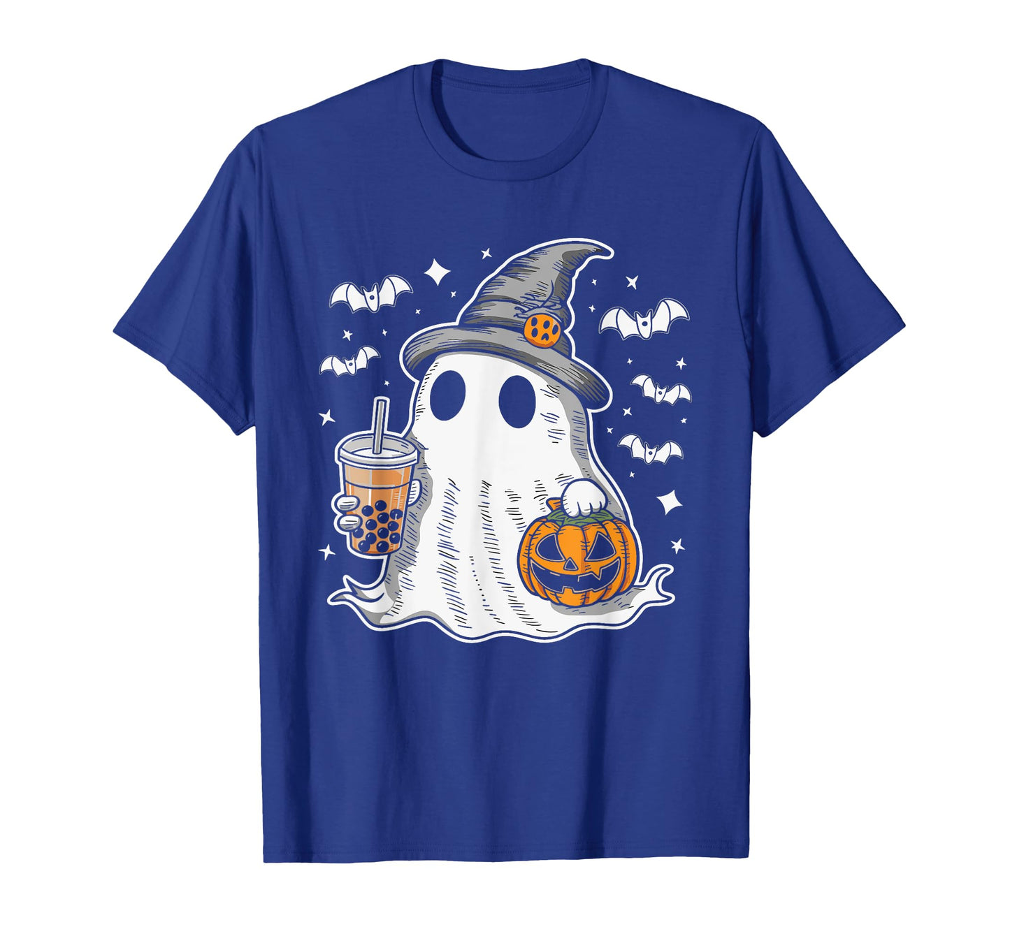 Ghost Milktea Ghost Drinking Bubble Tea T-Shirt