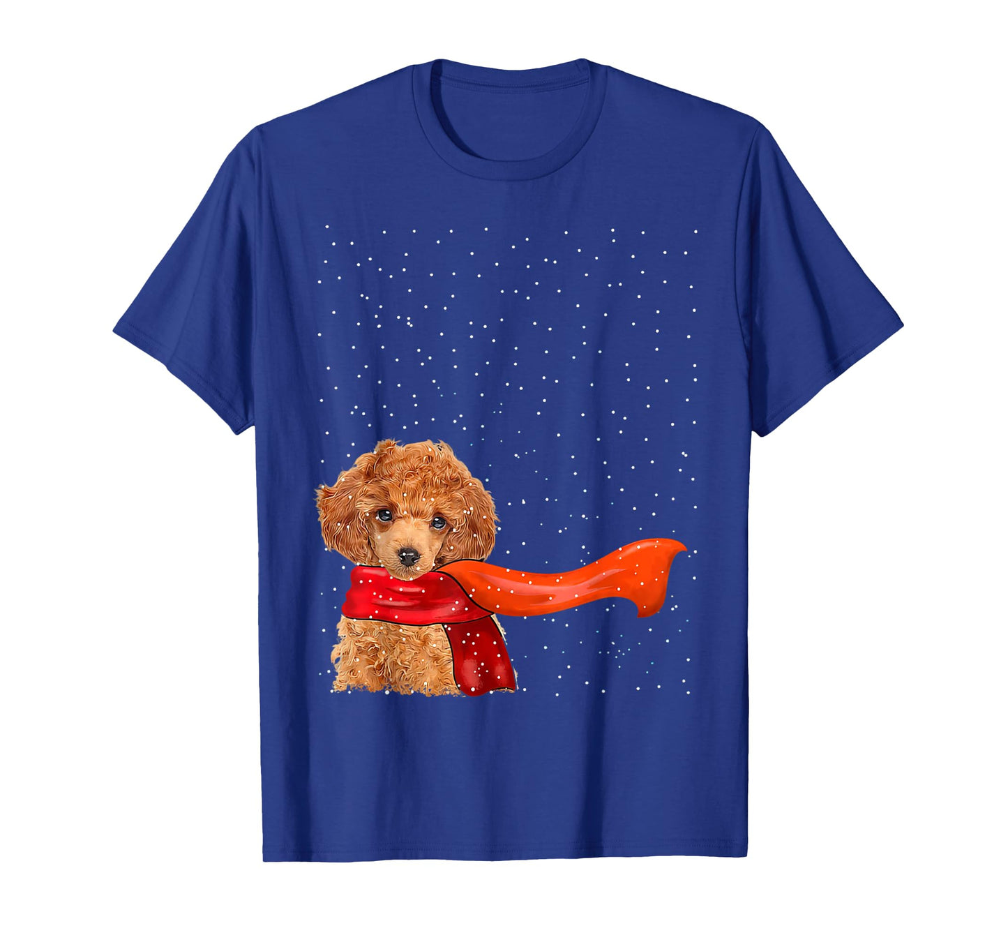 Toy Poodle Dog Winter Christmas Sweater Xmas Pet T-Shirt for Men Women