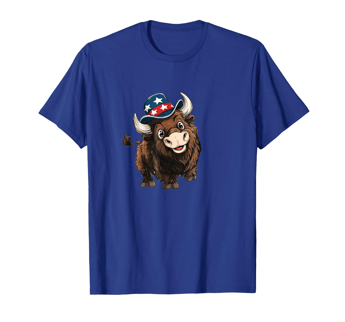 Cool Bison Animal Cowboy Costume for Adults and Kids T-Shirt