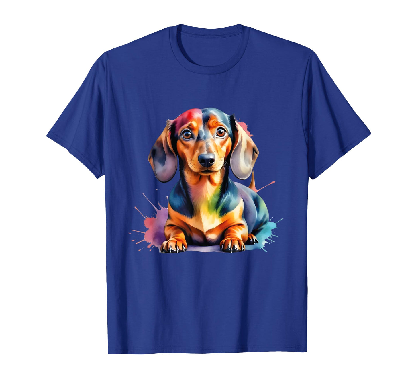 Colorful Wiener & Dachshund T-Shirt