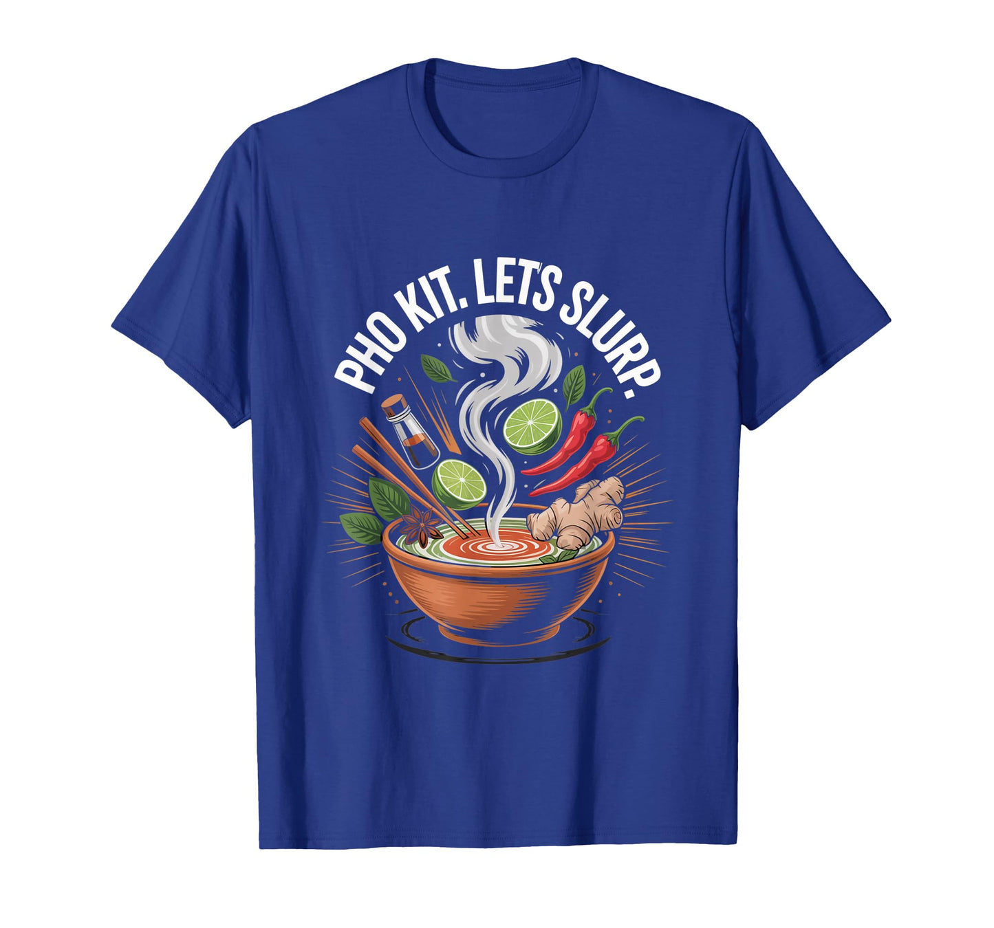 Pho Kit Soup Funny Pho Kit Vegan Pho Lover T-Shirt