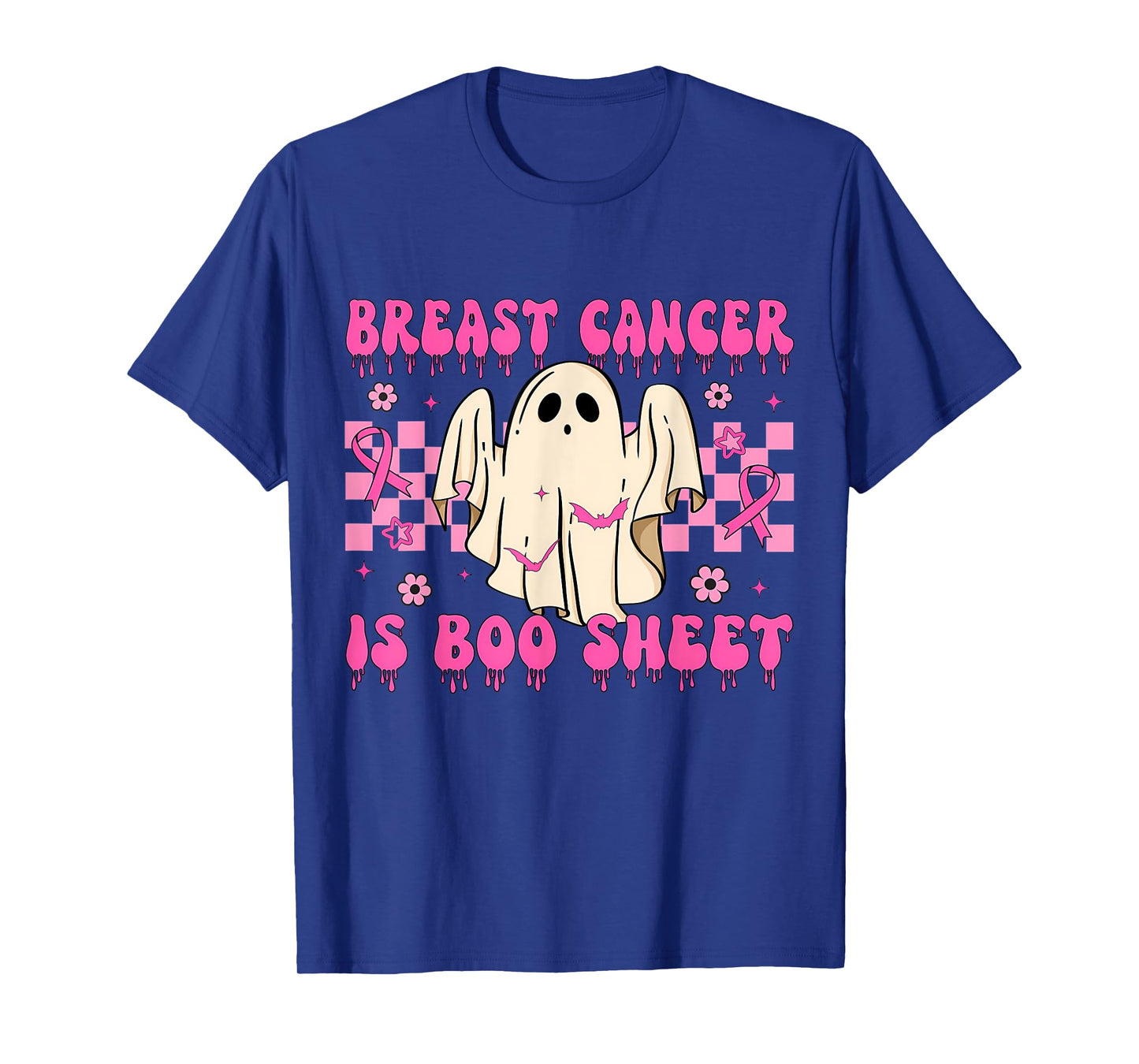 Breast Cancer Is Boo Sheet Breast Cancer Awareness Halloween T-Shirt
