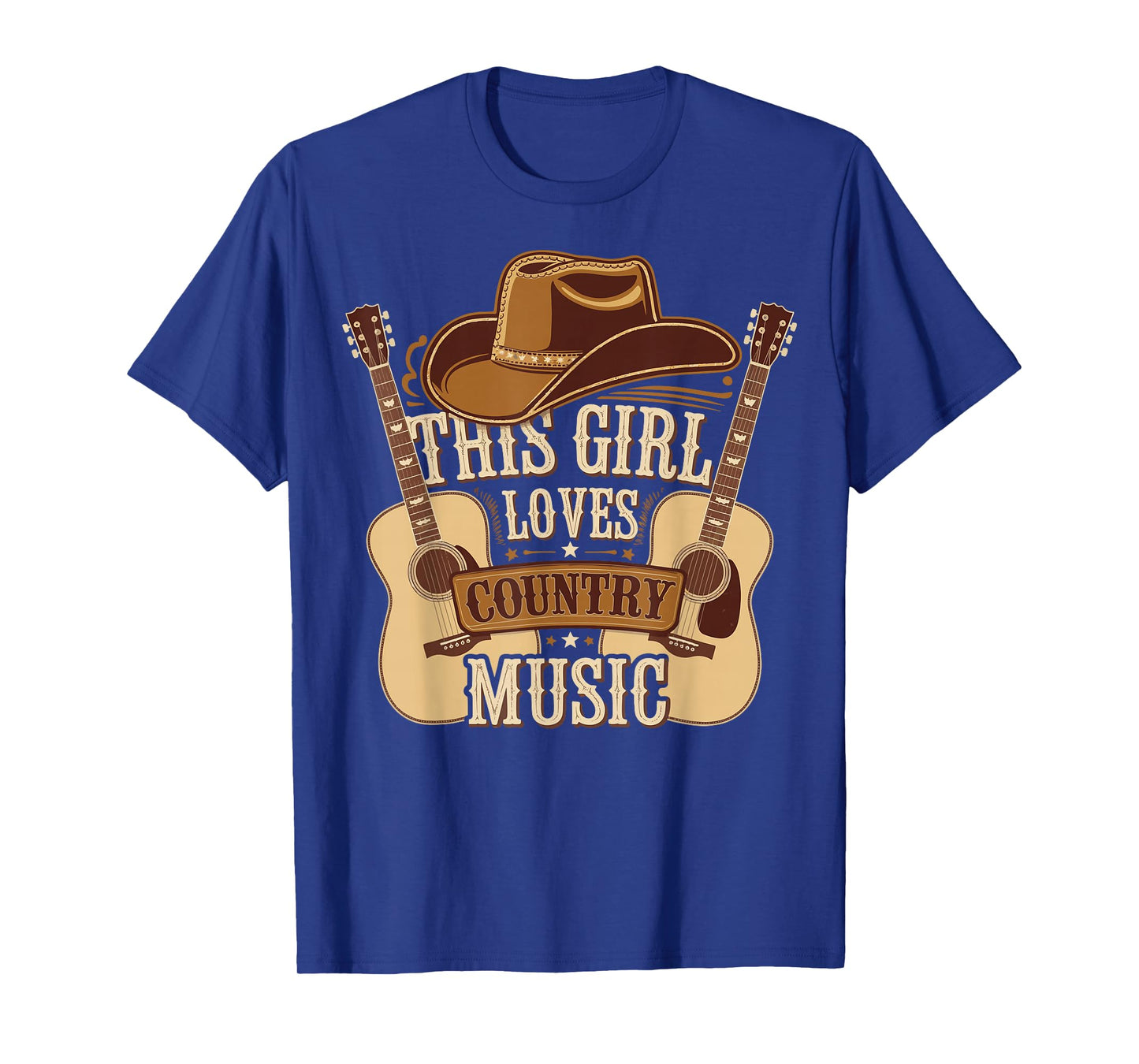 This Girl Loves Country Music T-Shirt
