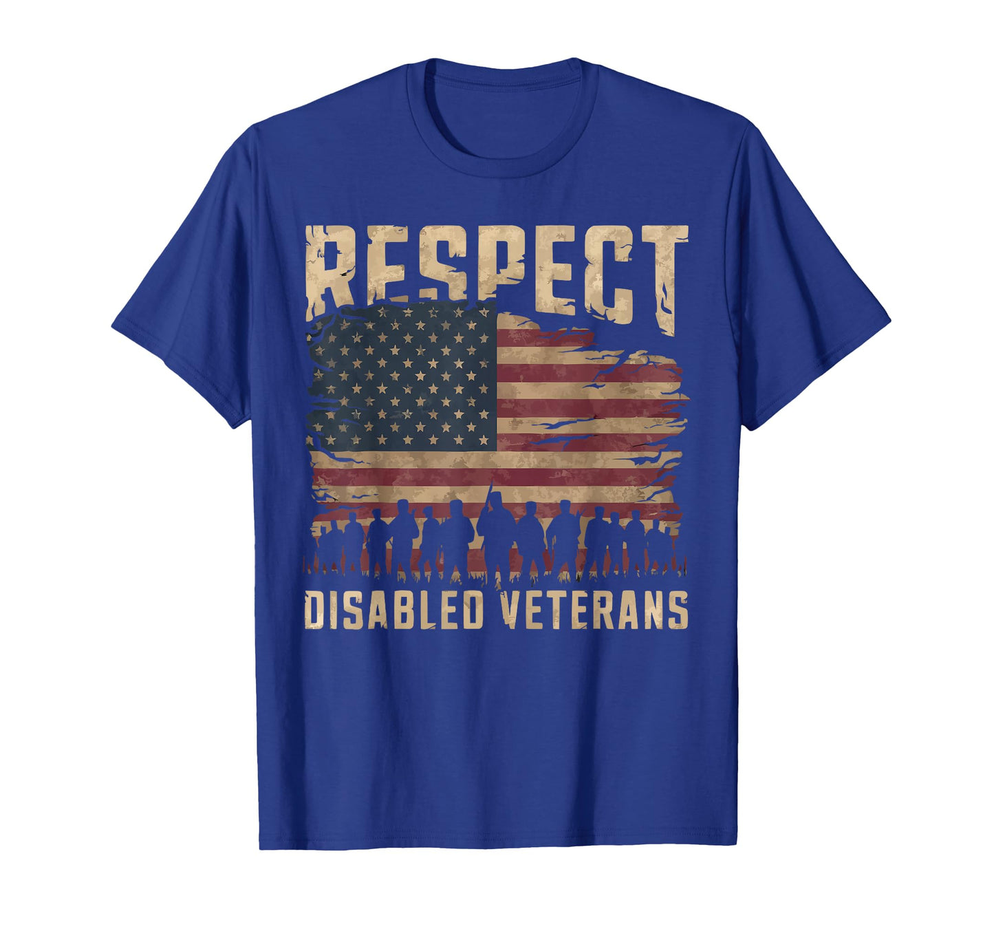 Disabled Veteran Handicap Military Soldier Veterans Day T-Shirt